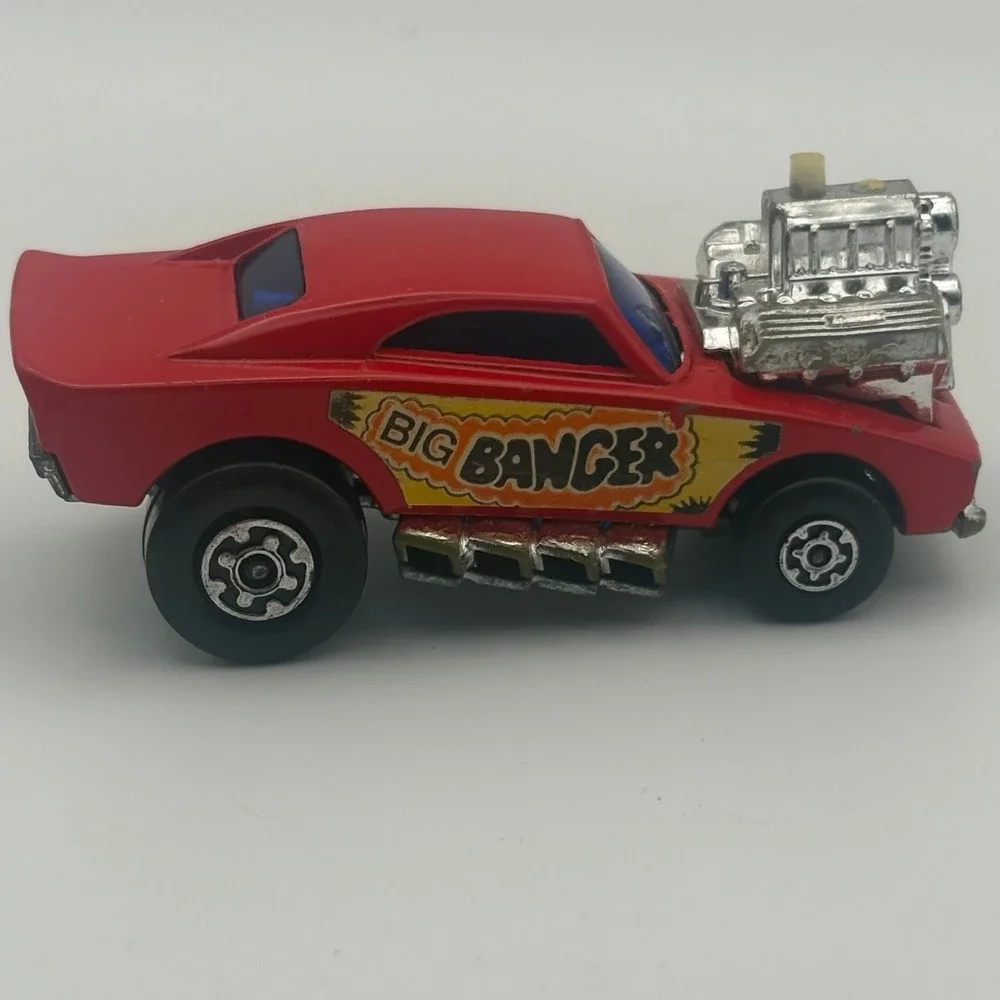 Matchbox Superfast No 26 Big Banger Red Diecast Car 1972 Lesney Made in England